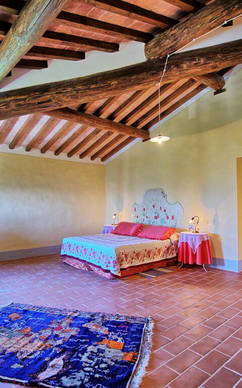 Villa Poggiolino: slaapkamer