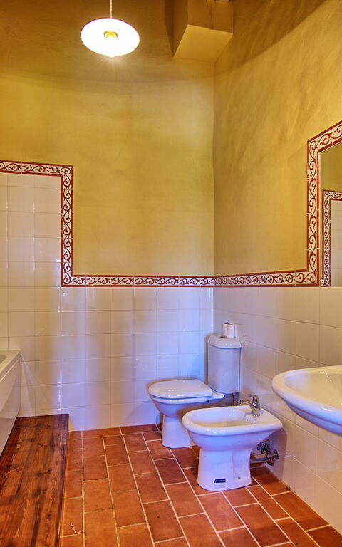 Villa Poggiolino: Badkamer
