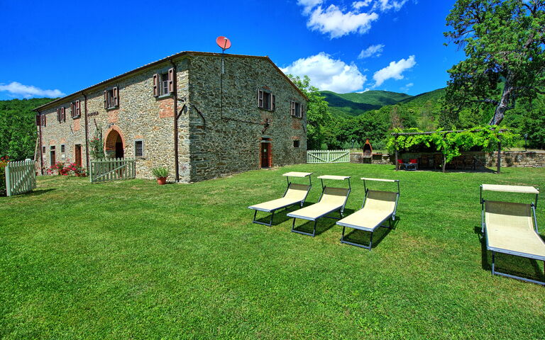 Villa Poggiolino: Buitenkanten, Tuin