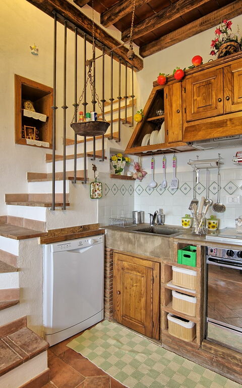 Villa Margherita Tre: Keuken, Lunchroom