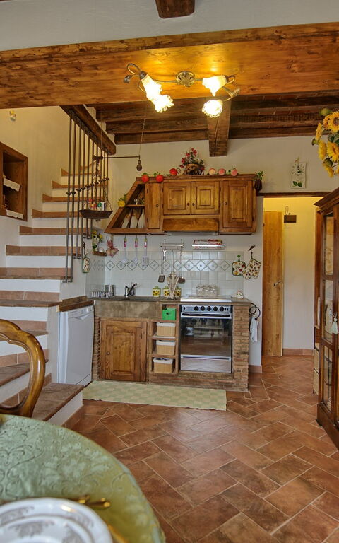 Villa Margherita Tre: Keuken, Lunchroom