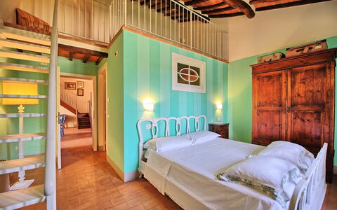 Accommodatie Belvedere Apartment: slaapkamer