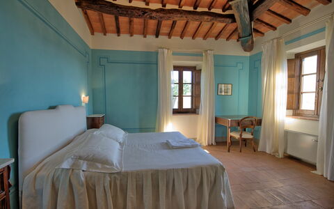 Accommodatie Belvedere Apartment: slaapkamer