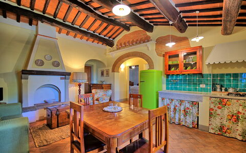 Accommodatie Bandita Apartment: Keuken, Lunchroom, Woonkamer