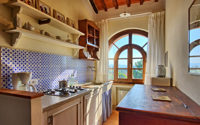 Accommodatie Belvedere Apartment: Keuken