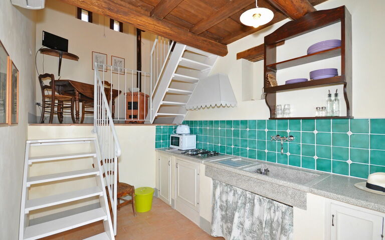 Accommodatie Forno House: Keuken, Lunchroom, Woonkamer