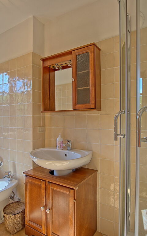 Casa Maria Luisa: Badkamer