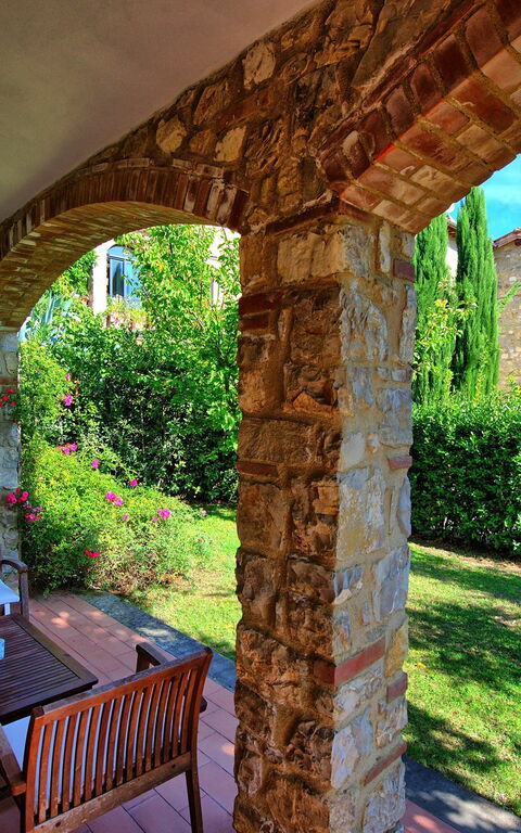 Casa Maria Luisa: Balkon / terras / patio, Tuin