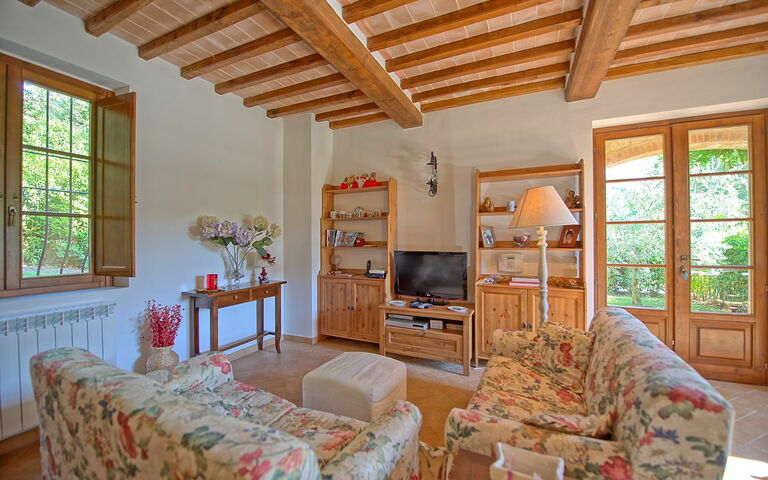 Casa Maria Luisa: Woonkamer