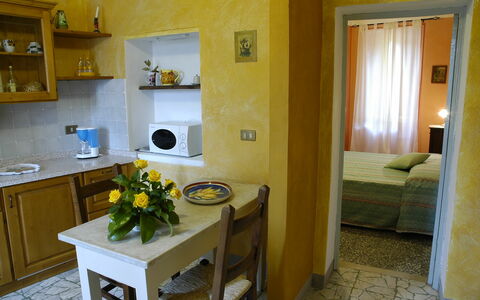 Accommodatie Paggio: Keuken, Lunchroom