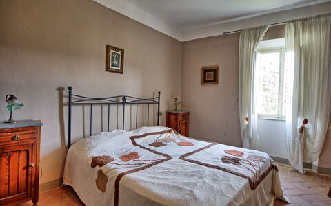 Accommodatie Vescovo: slaapkamer