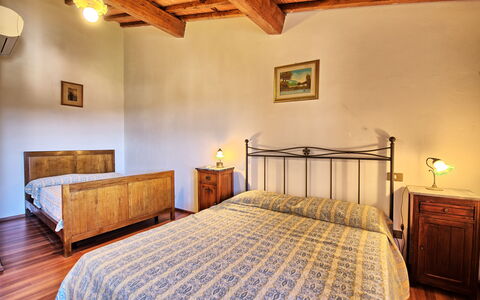 Accommodatie Castellana: slaapkamer