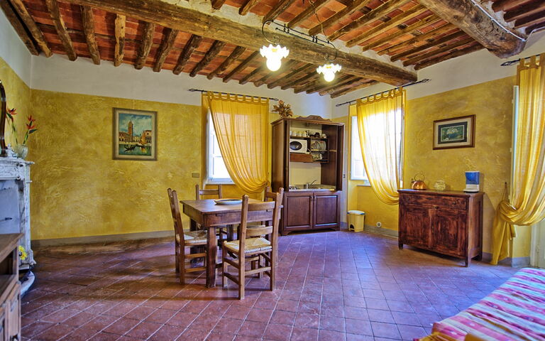 Accommodatie Menestrello: Keuken, Lunchroom, Woonkamer