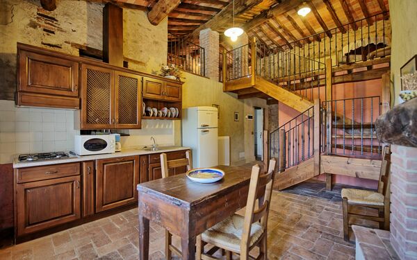 Accommodatie Torre: Keuken, Lunchroom