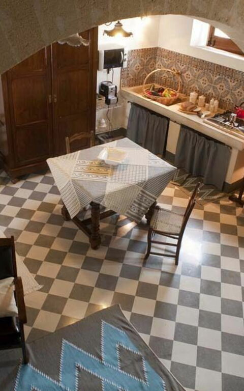 Baglio Maranzano - Titi: Keuken, Lunchroom, Woonkamer