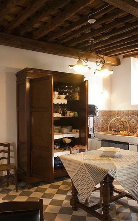 Baglio Maranzano - Titi: Keuken, Lunchroom, Woonkamer