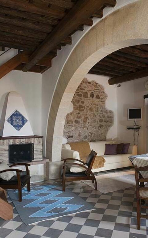 Baglio Maranzano - Titi: Keuken, Lunchroom, Woonkamer