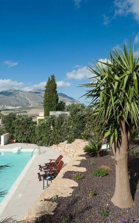 Baglio Maranzano - Titi: Tuin, zwembad