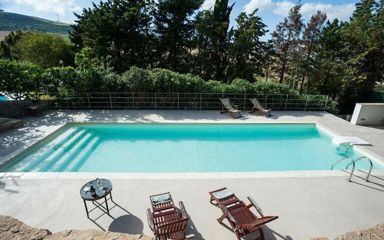 Baglio Maranzano - Titi: Tuin, zwembad