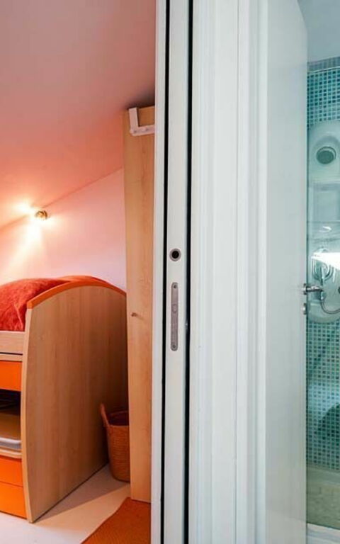 Cala Marina: Badkamer, slaapkamer