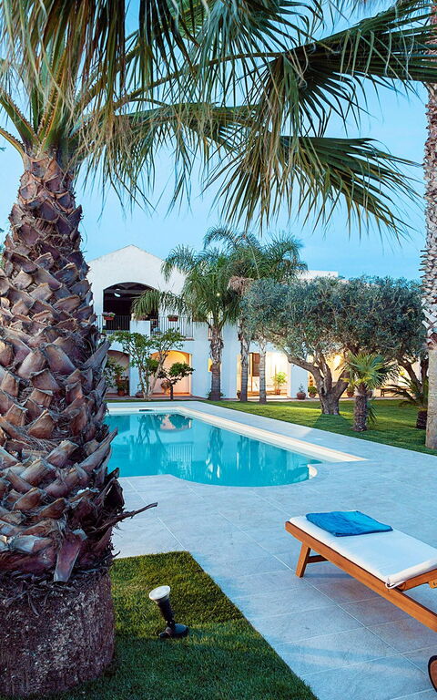 Casa Marsala: Tuin, zwembad