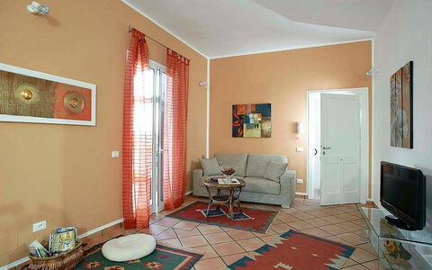 Accommodatie Casa Marsala 2: Keuken, Lunchroom, Woonkamer