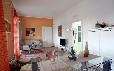 Accommodatie Casa Marsala 2: Keuken, Lunchroom, Woonkamer