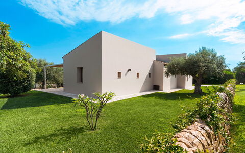 Accommodatie Isla Verde - Carrubi: Balkon / terras / patio, Buitenkanten, Buitenshuis, Tuin