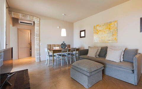 Accommodatie Isla Verde - Carrubi: Woonkamer