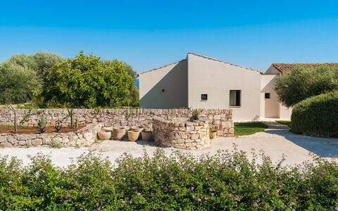 Accommodatie Isla Verde - Gelsi: Buitenkanten, Buitenshuis