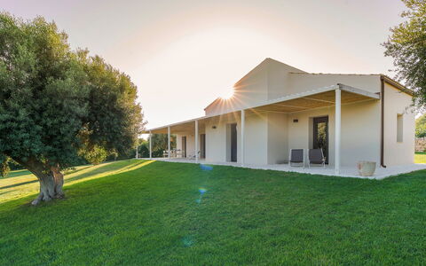 Accommodatie Isla Verde - Gelsi: Buitenkanten, Buitenshuis