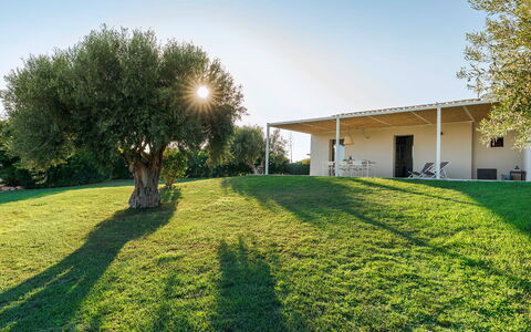 Accommodatie Isla Verde - Gelsi: Buitenkanten, Buitenshuis