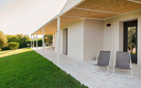 Accommodatie Isla Verde - Gelsi: Buitenkanten, Buitenshuis