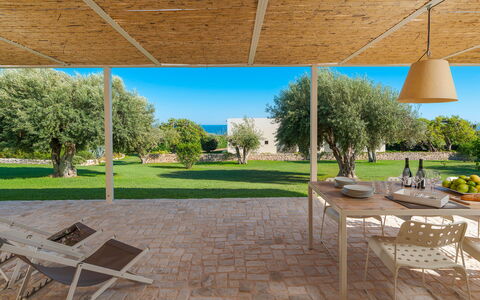 Accommodatie Isla Verde - Gelsi: Balkon / terras / patio, Buitenkanten, Buitenshuis, Keer bekeken