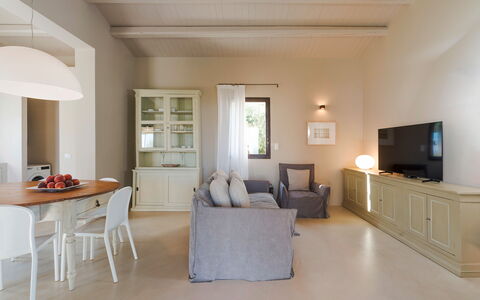 Accommodatie Isla Verde - Gelsi: Lunchroom, Woonkamer