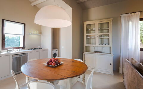 Accommodatie Isla Verde - Gelsi: Keuken, Lunchroom, Woonkamer