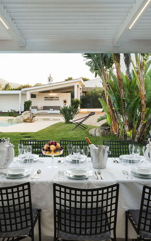 Villa Ager Costa: Balkon / terras / patio, Buitenkanten, Buitenshuis