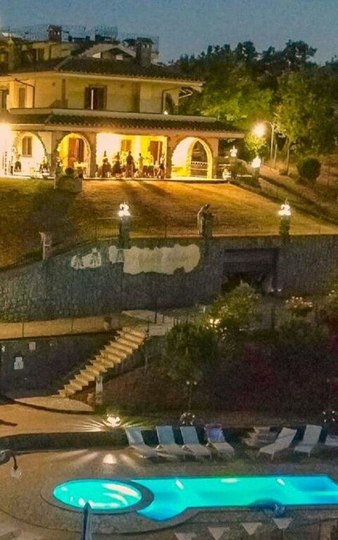 I Gigli Di Bolsena: Tuin, zwembad