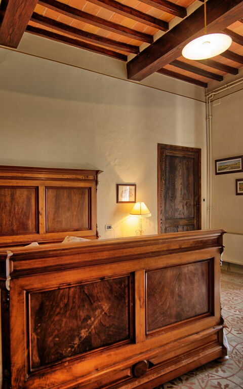 Villa Capolona: slaapkamer