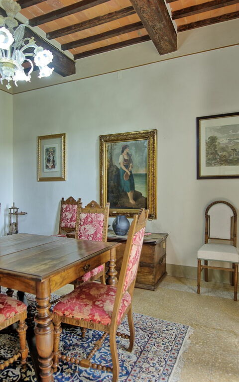 Villa Capolona: Lunchroom