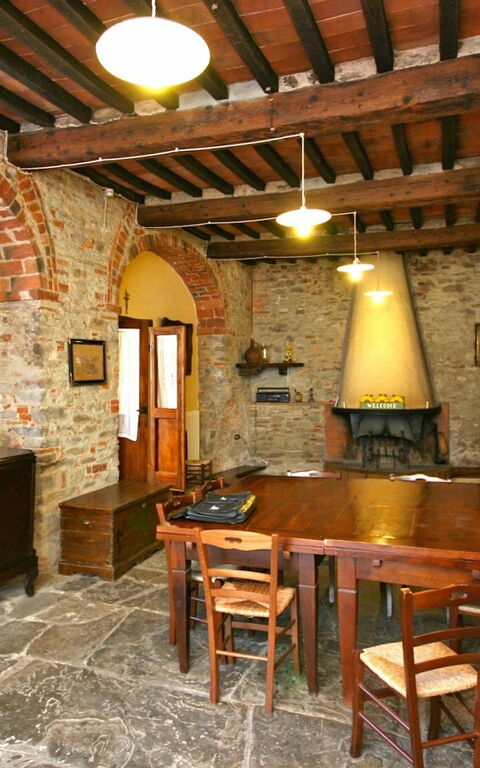 Villa Capolona: Lunchroom, Woonkamer