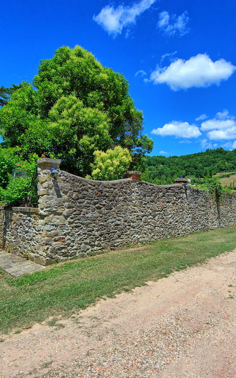 Villa Capolona: Buitenshuis