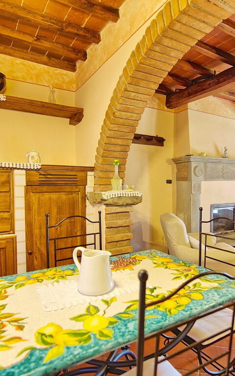 Villa Margherita Uno: Lunchroom, Woonkamer