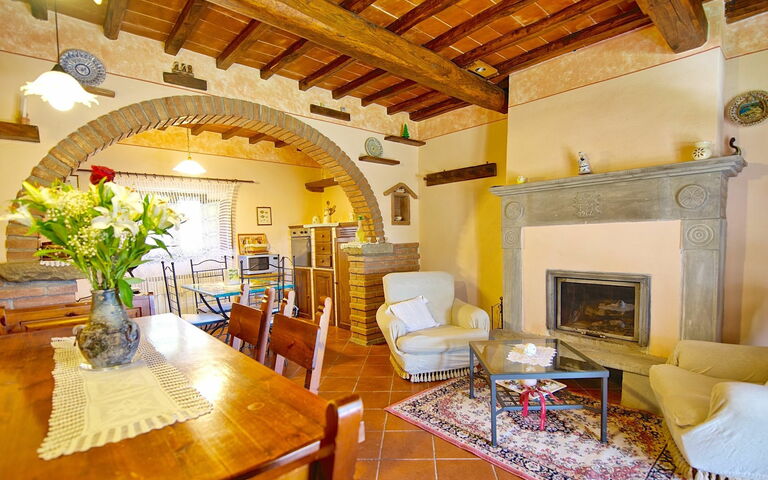 Villa Margherita Uno: Lunchroom, Woonkamer