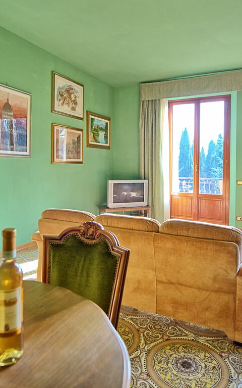 Villa Lauretana: Woonkamer