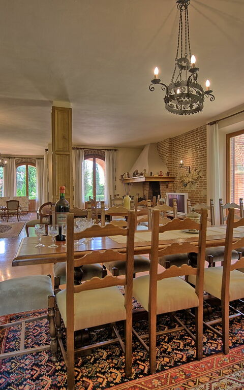 Villa Lauretana: Lunchroom, Woonkamer