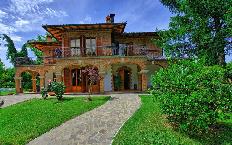 Villa Lauretana: Buitenkanten, Tuin