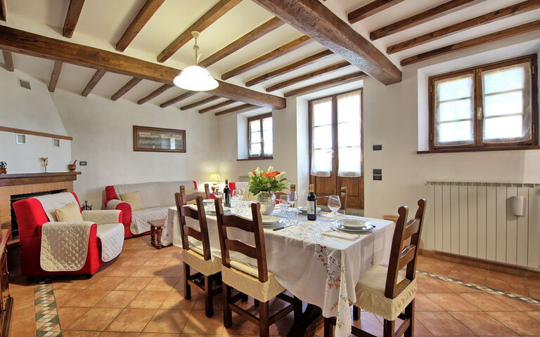 Villa Portole Uno: Woonkamer