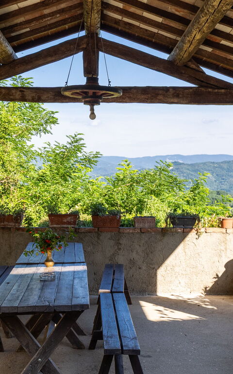 Casale Giotto: Balkon / terras / patio, Buitenkanten, Buitenshuis