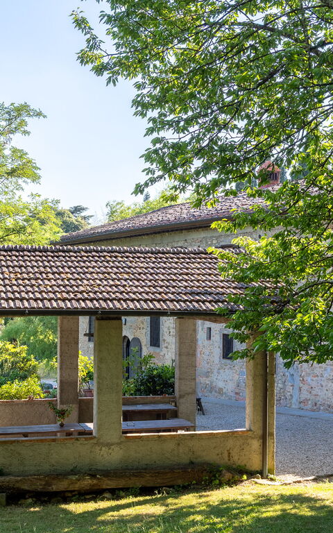 Casale Giotto: Balkon / terras / patio, Buitenkanten, Buitenshuis